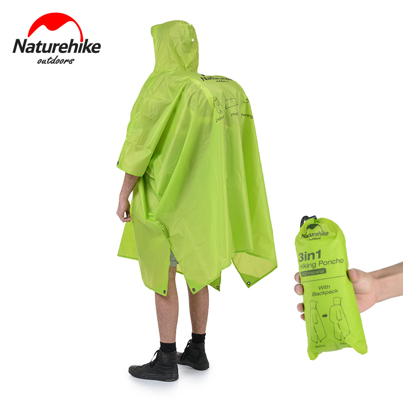 Cycling Rain Jacket Commute - Naturehike Rain Jacket Waterproof 3 in