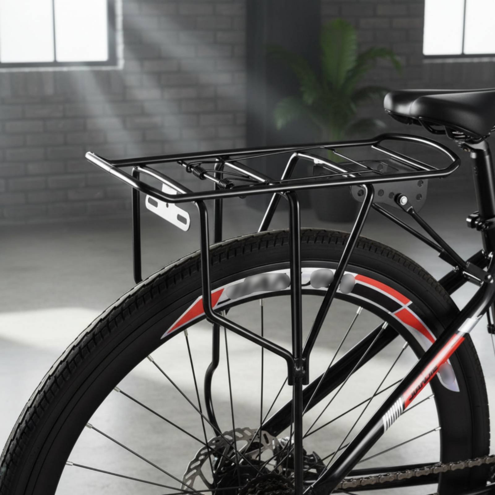 Cycling To Commute - Cycle Rear Rack Sturdy Construction Rear