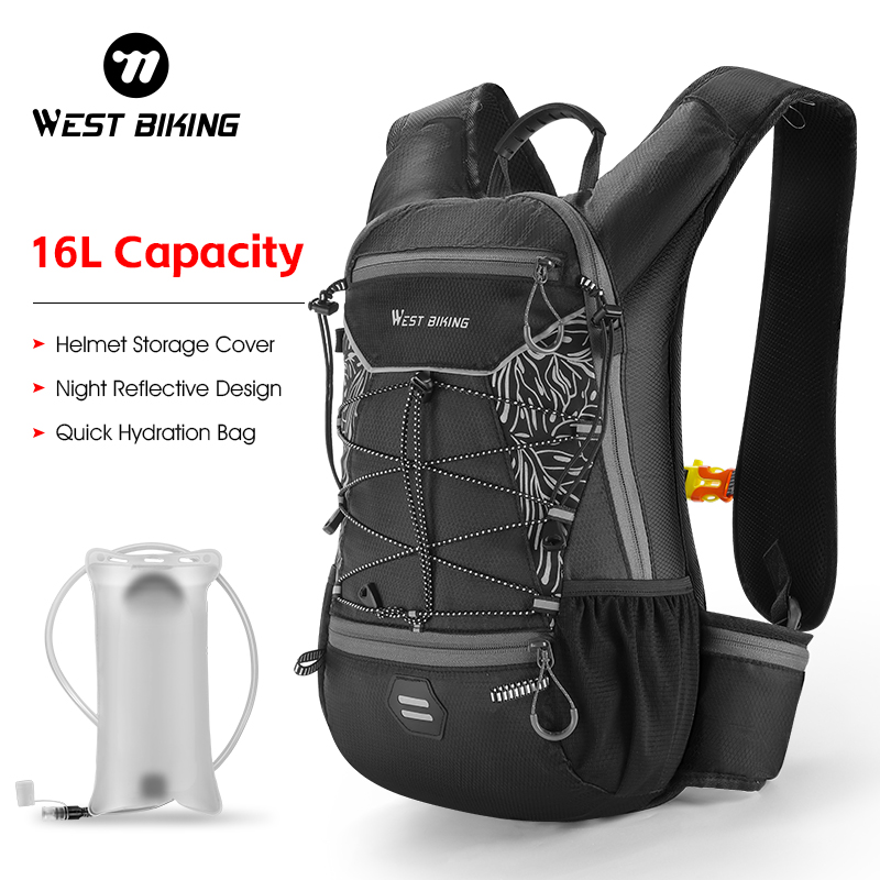 WEST BIKING 16L Cycling Backpa - Cycling Commuter Backpack recension och pris