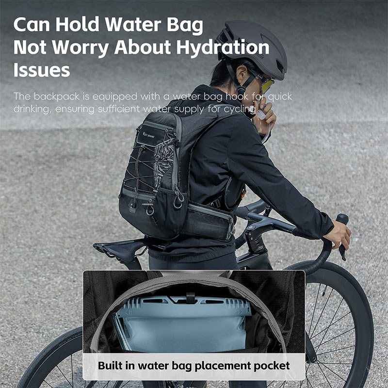 WEST BIKING 16L Cycling Backpa - Cycling Commuter Backpack recension och pris