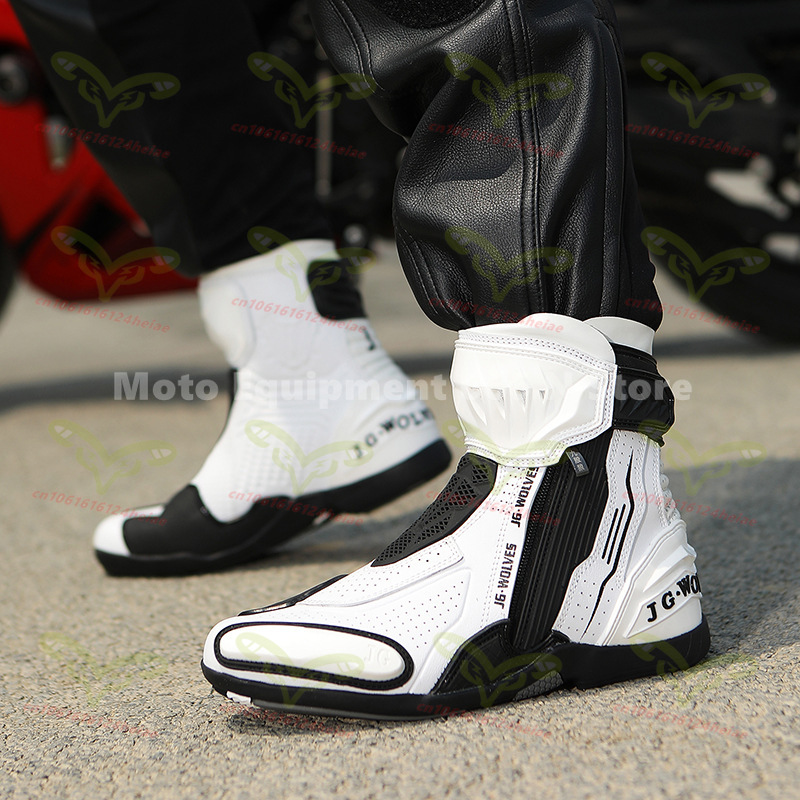 Summer New Motorcycle Boots An - Cycling Commute Shoes recension och pris