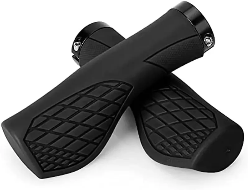 Alloy and Rubber Bike Grips -  - Commuting On Mountain Bike recension och pris
