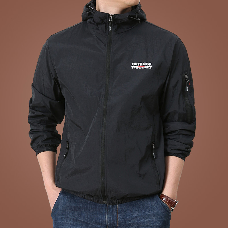 Summer Sun Jacket Men Outdoor  - Cycling Commuter Jacket recension och pris