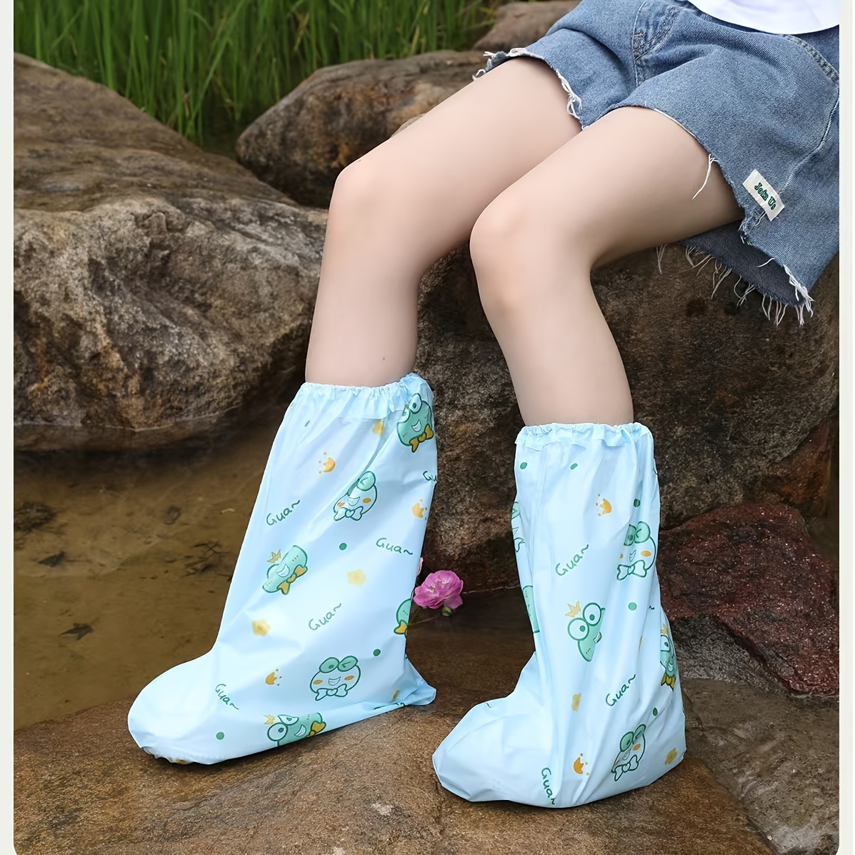 10pc Frog Cartoon Shoe Covers  - Cycling Commute Shoes recension och pris