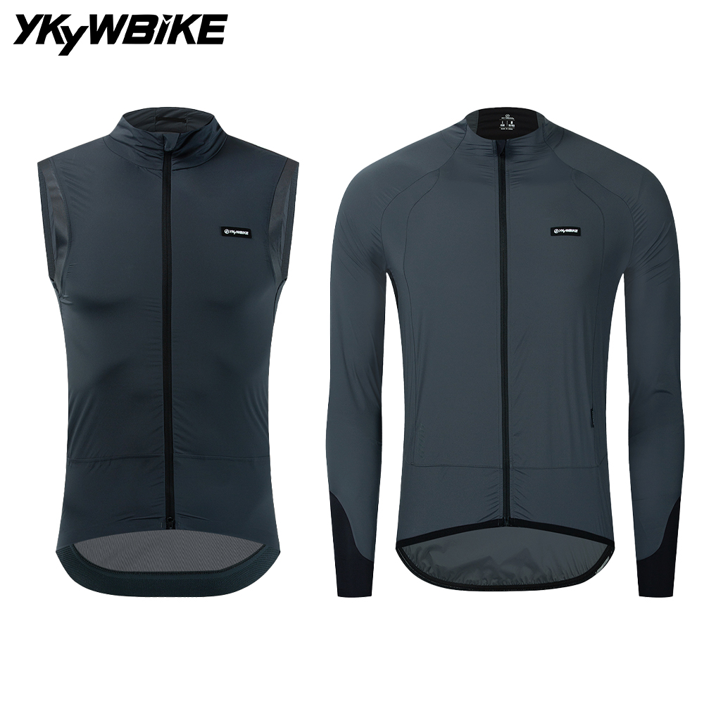 YKYWBIKE Cycling Windbreak wit - Cycling Commuter Jacket recension och pris