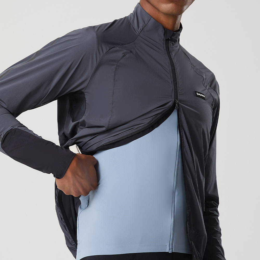 YKYWBIKE Cycling Windbreak wit - Cycling Commuter Jacket recension och pris