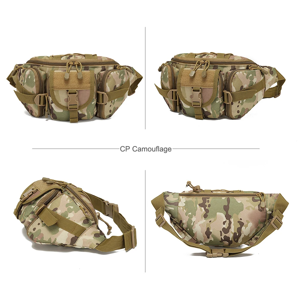 Tactical Waist Bag for Men Lar - Cycling Commuter Backpack Waterproof recension och pris