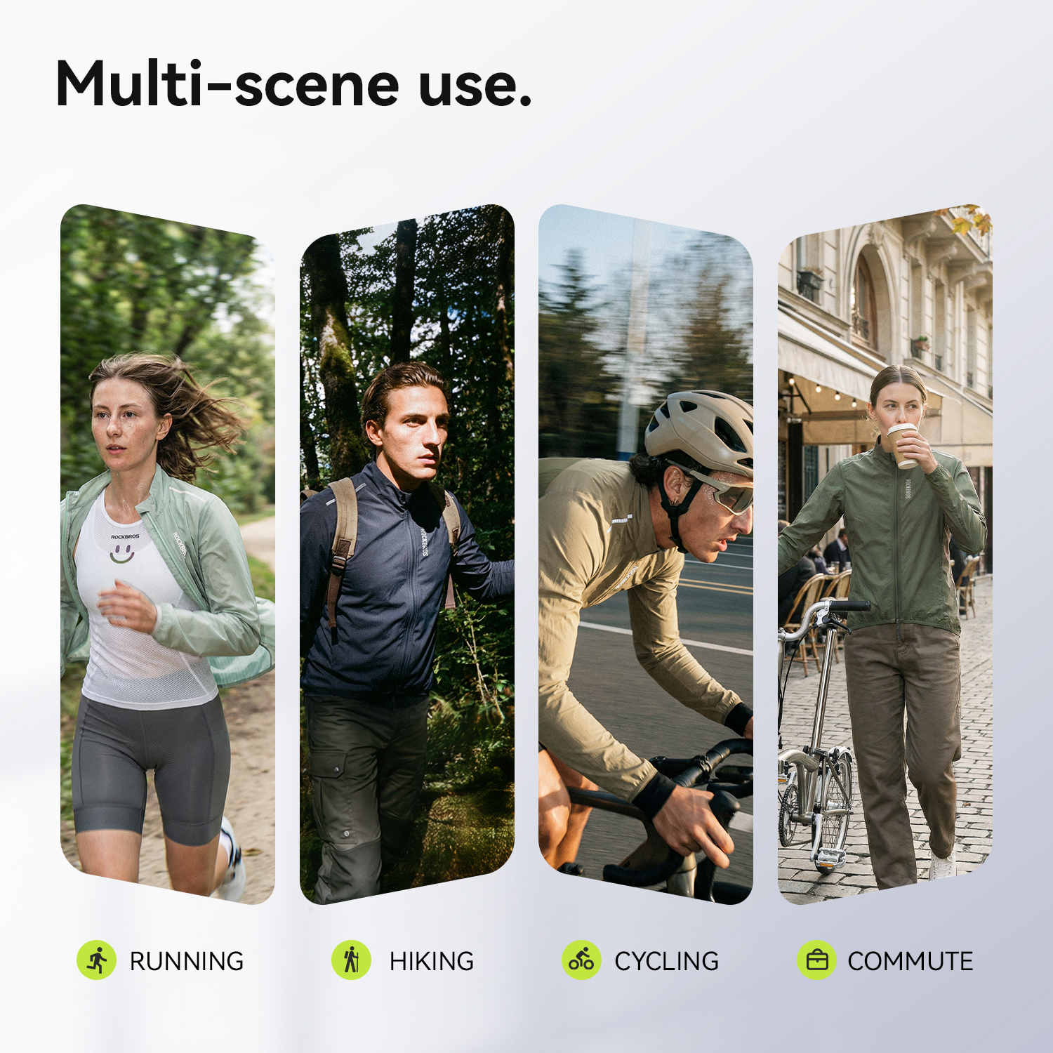 ROCKBROS Cycling Jacket Lightw - Cycling Commute Jacket recension och pris