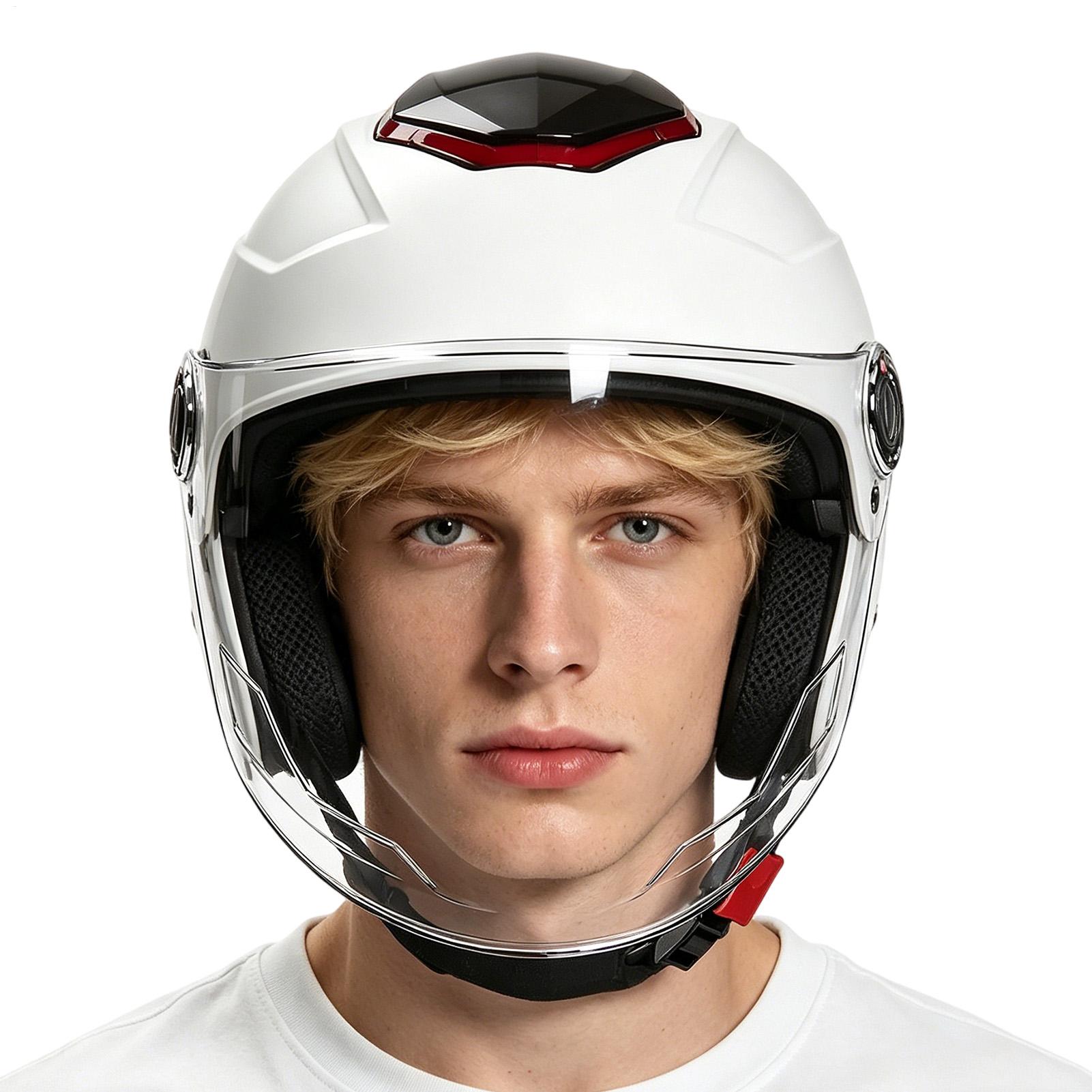 Motorcycle Helmet Breathable S - Cycling Commute Gear recension och pris