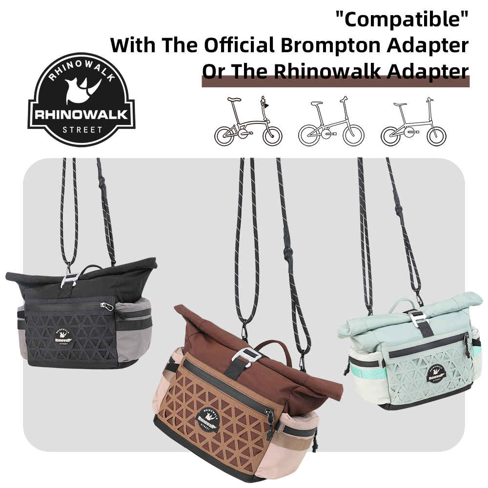 Rhinowalk Folding Bike Handleb - Cycling Commuter Backpack recension och pris