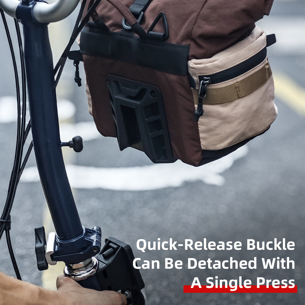 Rhinowalk Folding Bike Handleb - Cycling Commuter Backpack recension och pris