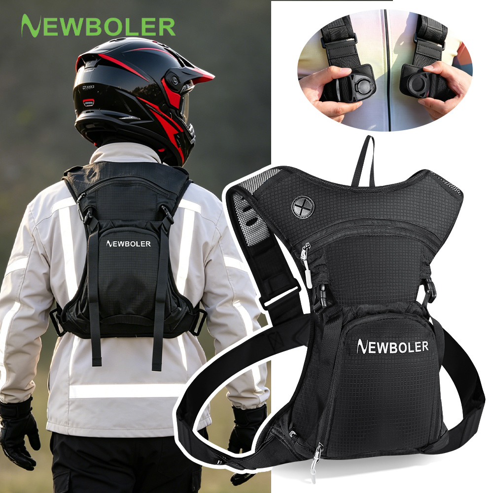 NEWBOLER 8L Motorcycle Cycling - Cycling Commuter Backpack recension och pris