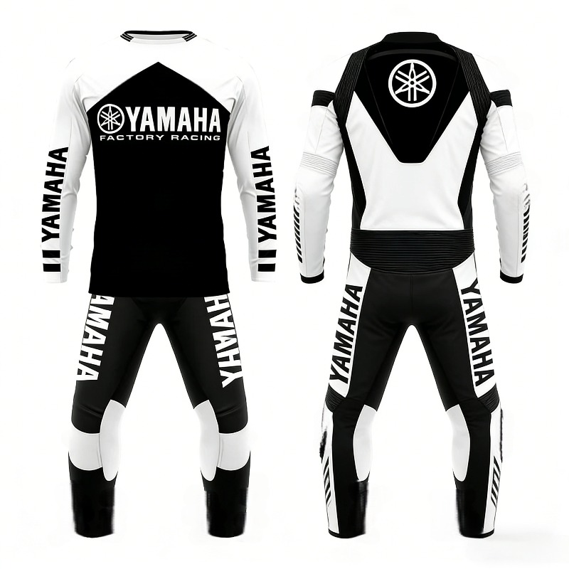 Summer Yamaha Printed in Black - Cycling Commuter Trousers recension och pris