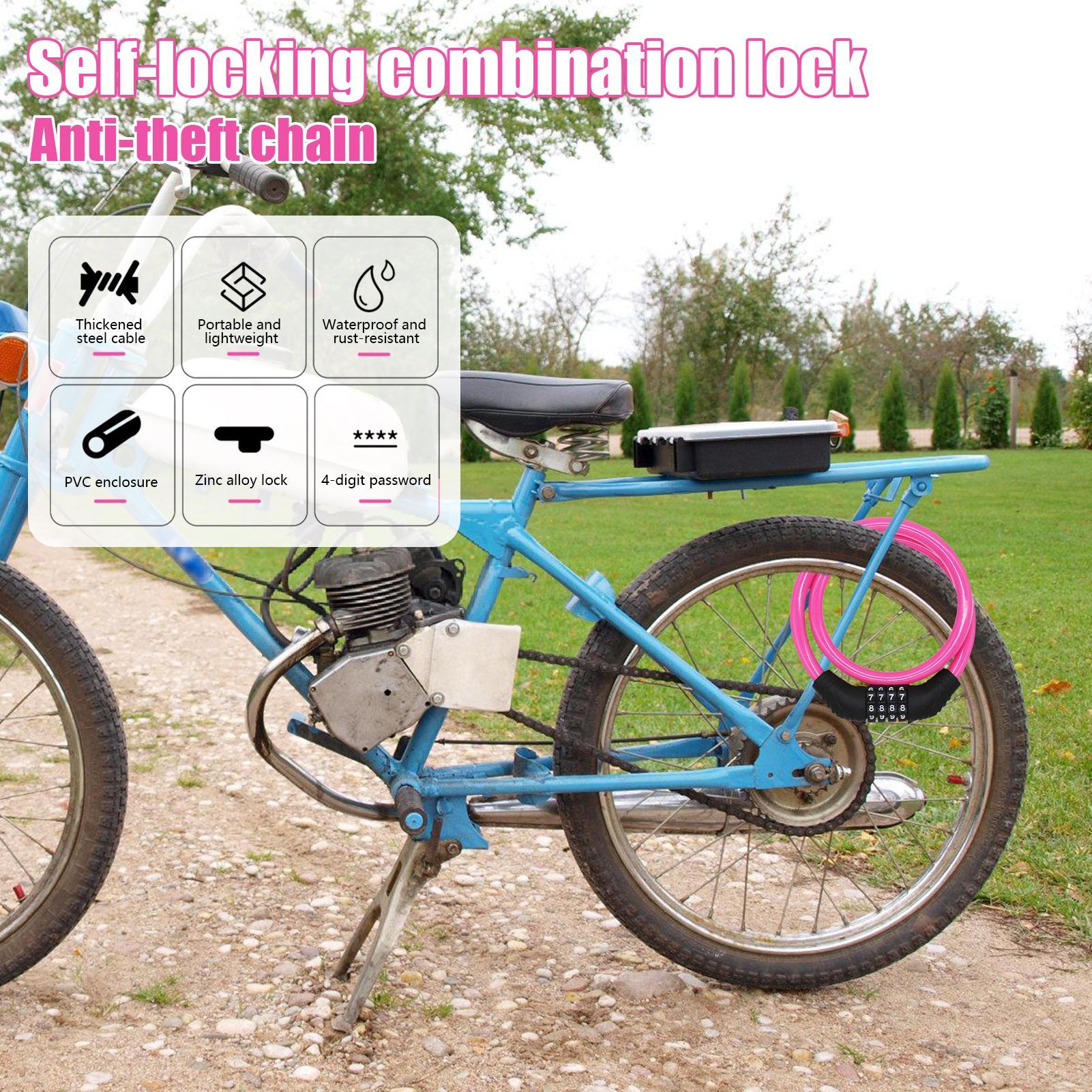Scooter Lock Heavy Duty Anti T - Commuter Bike Lock recension och pris