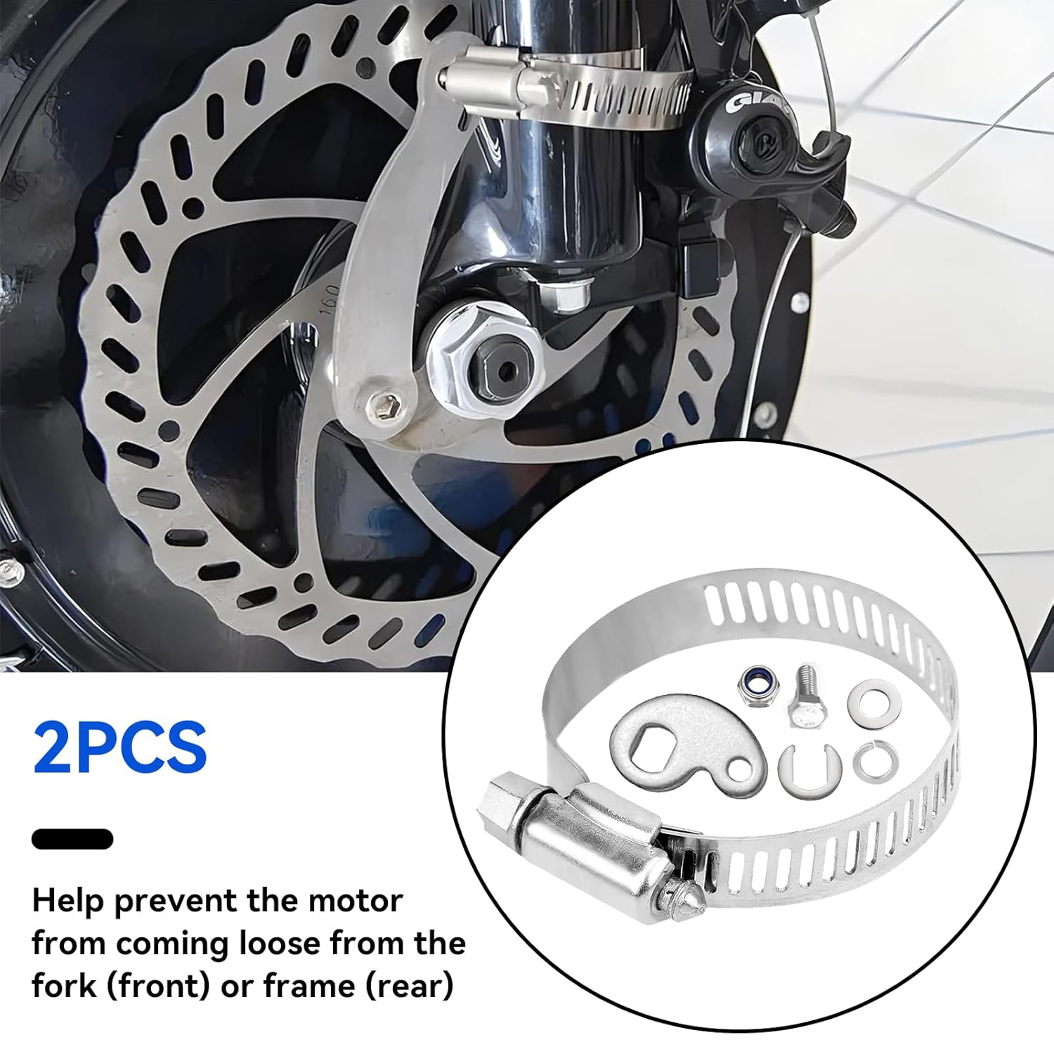 2 Sets Torque Arm Conversion K - Dynamo Hub Front recension och pris