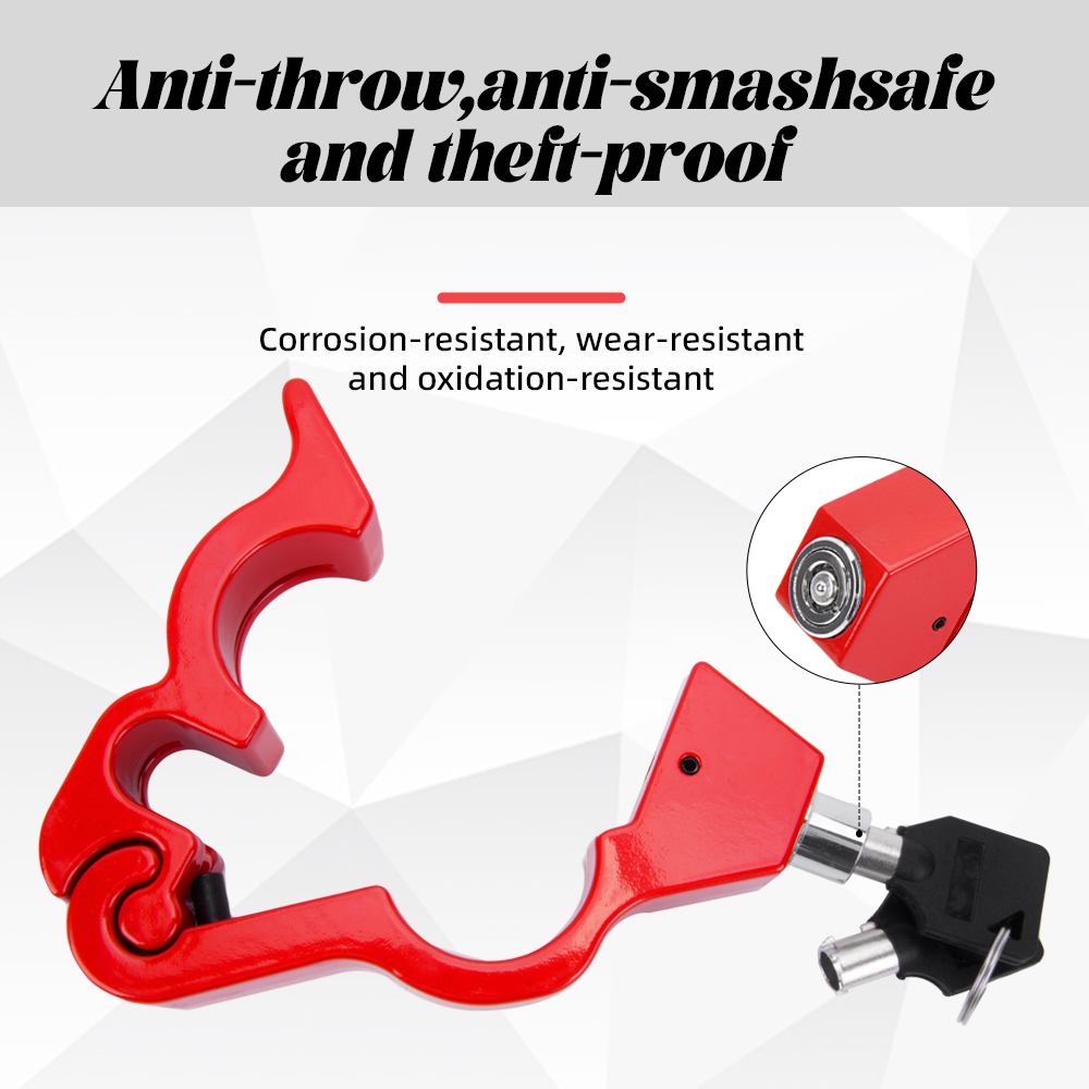 Motorcycle & Bicycle Handlebar - Commuter Bike Lock recension och pris