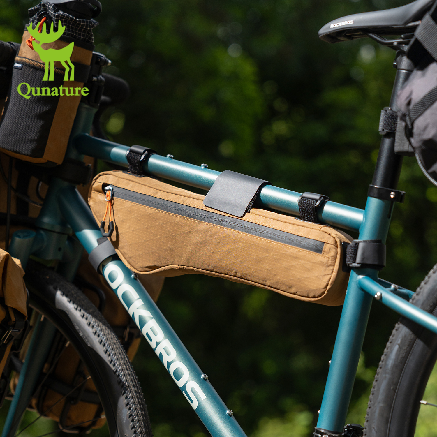 Qunature Bikepacking Bag Bike  - Cycling Commuter Backpack Waterproof recension och pris