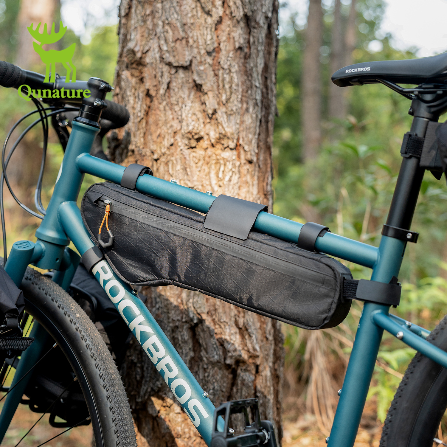 Qunature Bikepacking Bag Bike  - Cycling Commuter Backpack Waterproof recension och pris