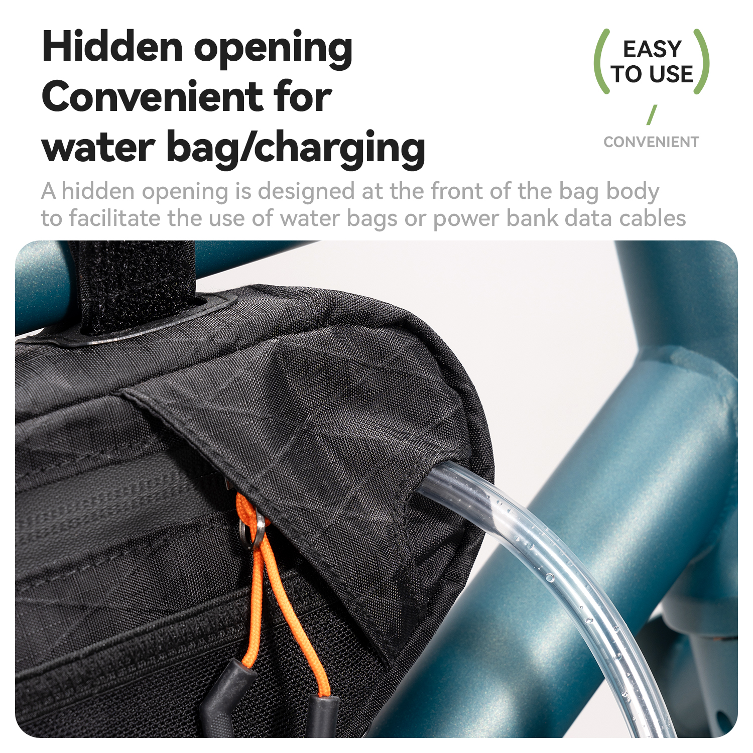 Qunature Bikepacking Bag Bike  - Cycling Commuter Backpack Waterproof recension och pris