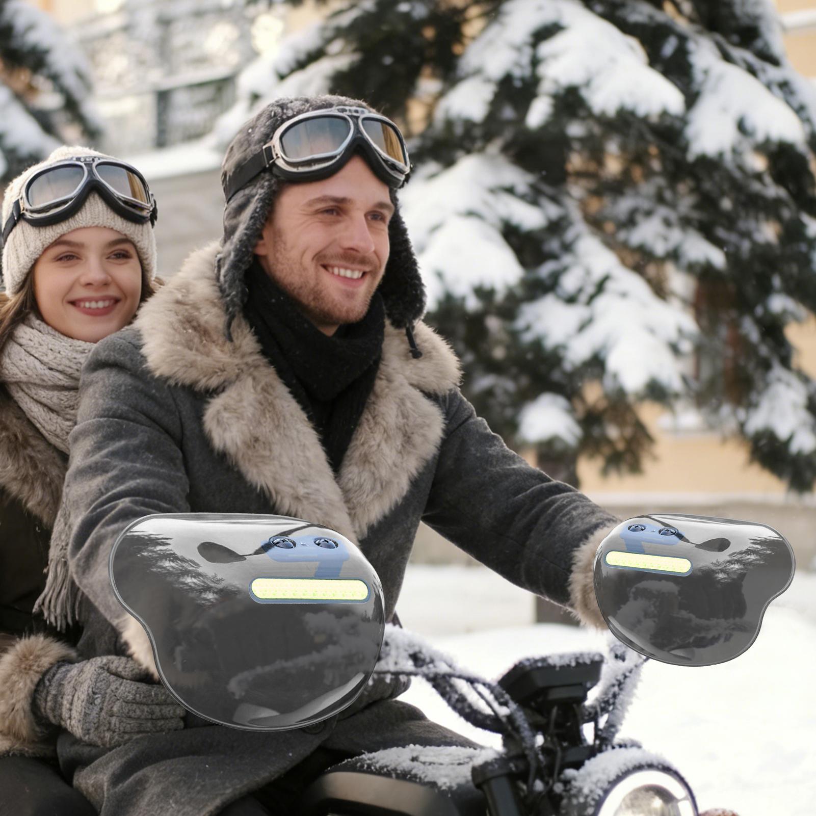 Winter Hand Guard For Scooter  - Winter Cycling Commute recension och pris