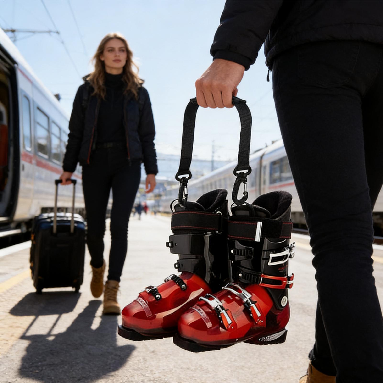 Ski Boot Straps Gear Shoulder  - Cycling To Commute recension och pris
