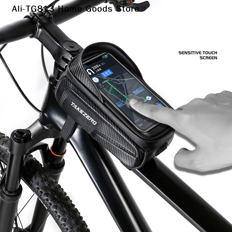 [TG813]Bicycle Bag Front Tube  - Cycling Commuter Backpack Waterproof recension och pris