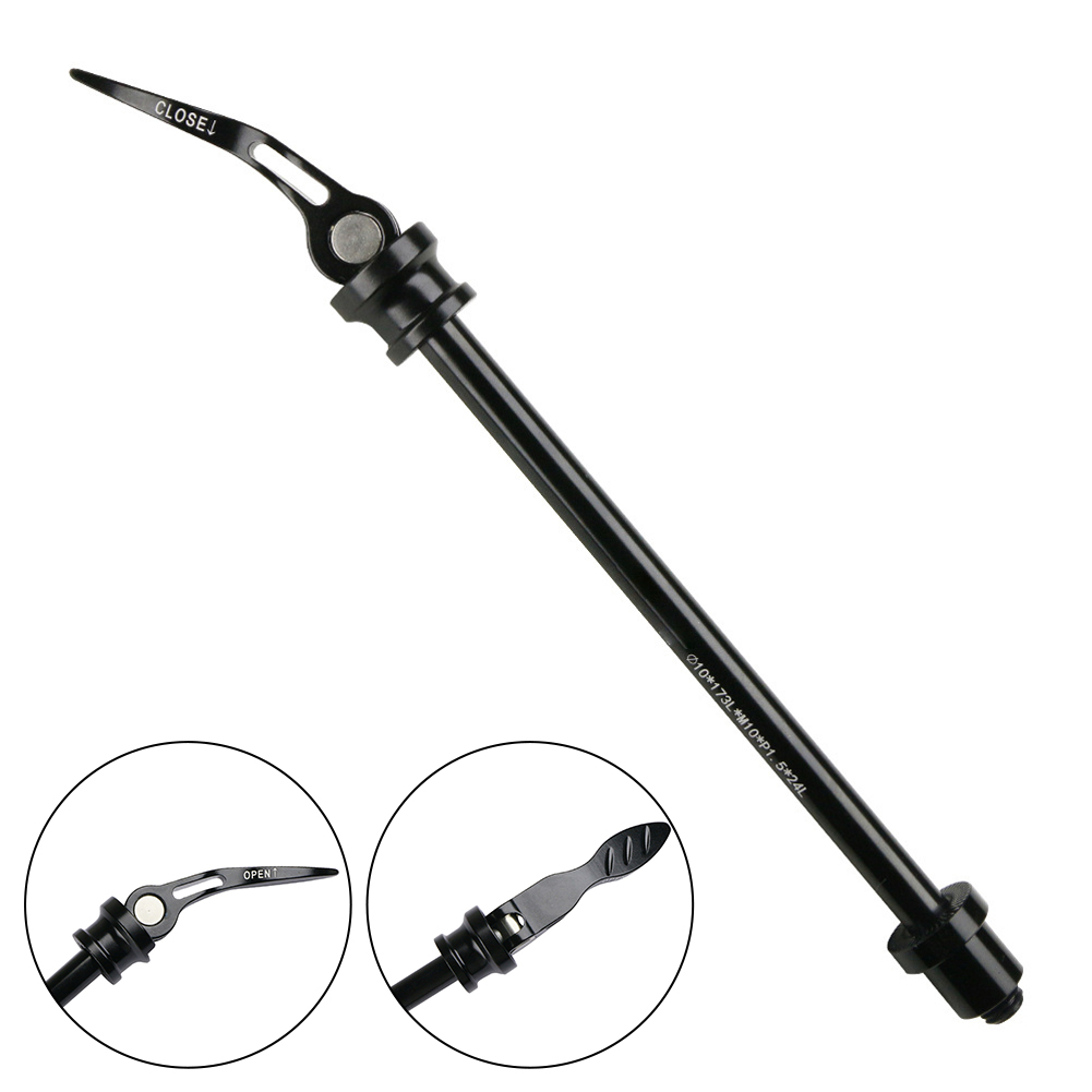 Black 10x135mm Bike Thru Axle  - Dynamo Hub Front recension och pris