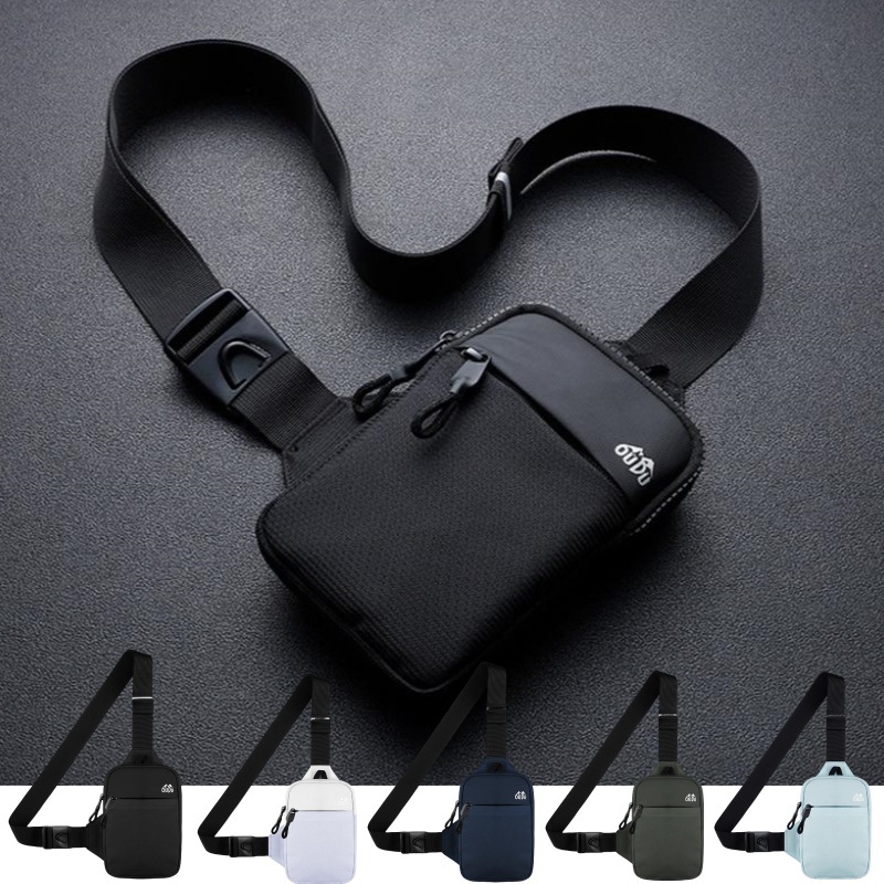 Casual Men Shoulder Chest Bag  - Cycling Commuter Backpack Waterproof recension och pris