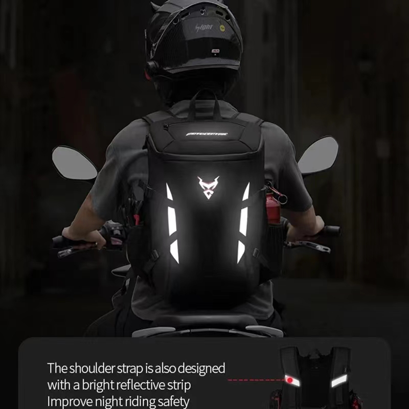 Riding Backpack Motorcycle Hel - Cycling Commuter Backpack Waterproof recension och pris