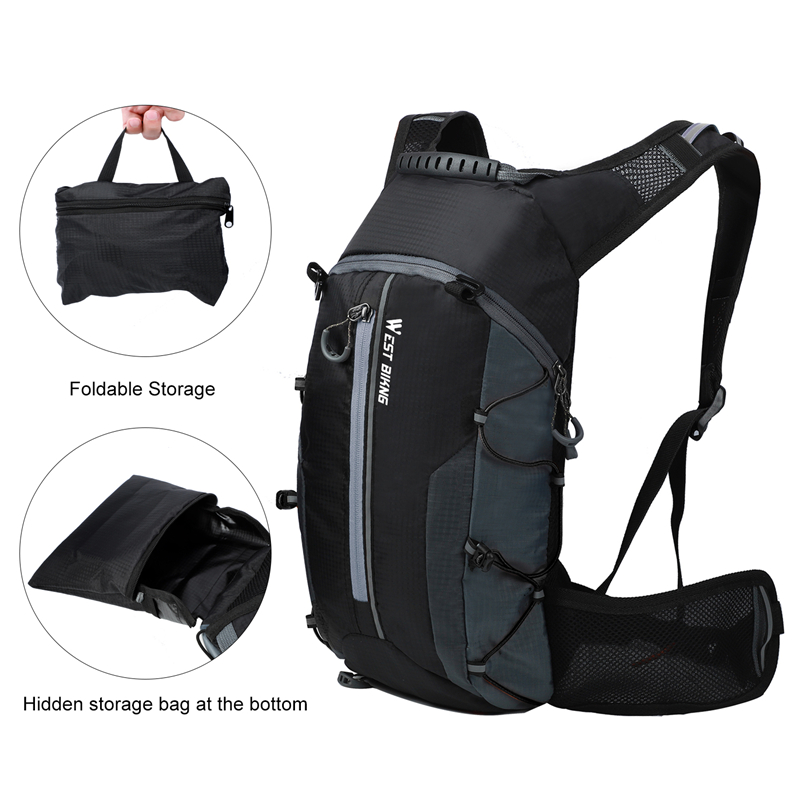 WEST BIKING Outdoor Water Repe - Cycling Commuter Backpack recension och pris