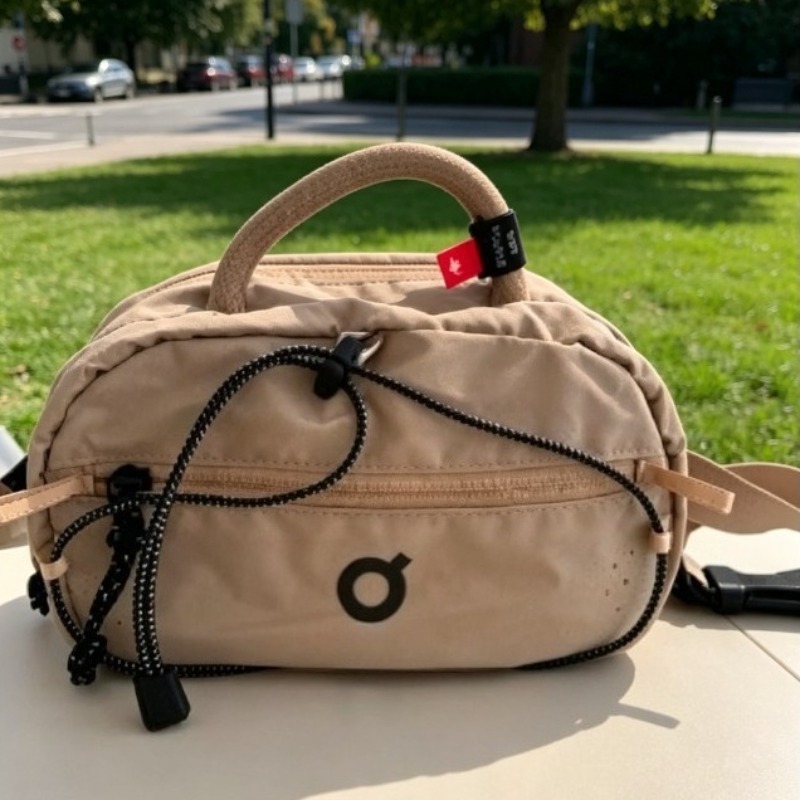 Trendy Nylon Small Square Bag  - Cycling To Commute recension och pris