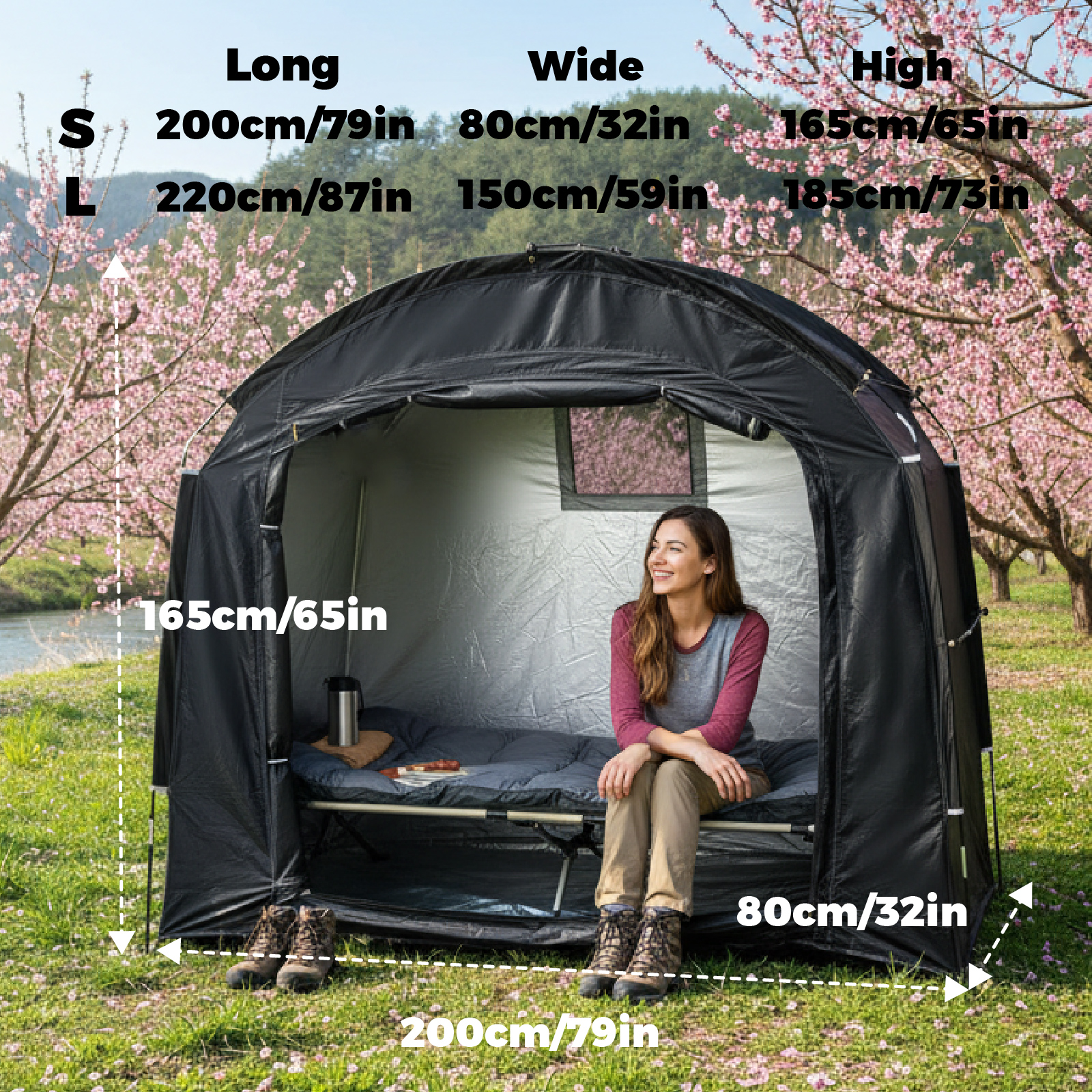 Portable Outdoor Private Trave - Commuting By Bike recension och pris