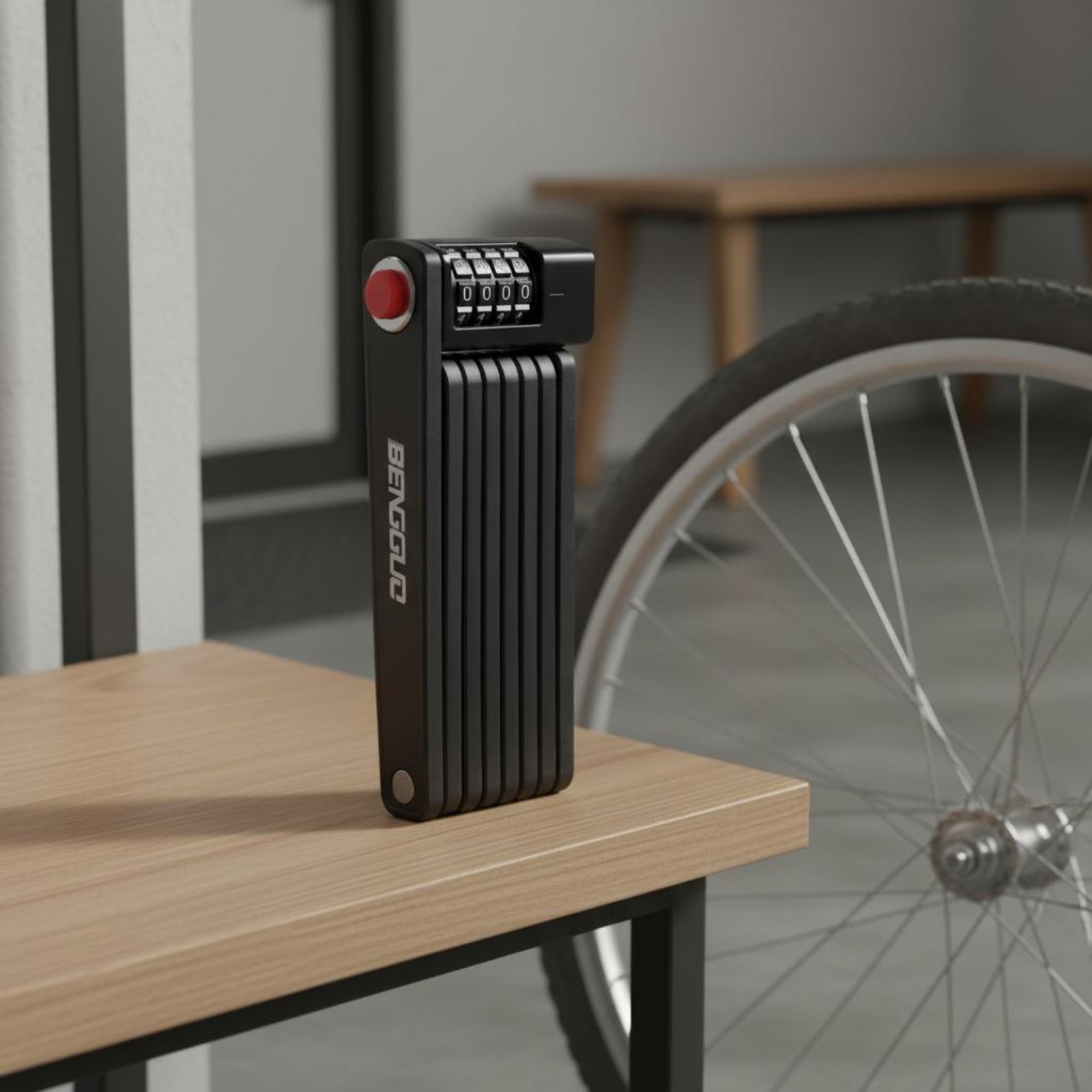 Folding Bike Lock Anti-Theft F - Commuter Bike Lock recension och pris