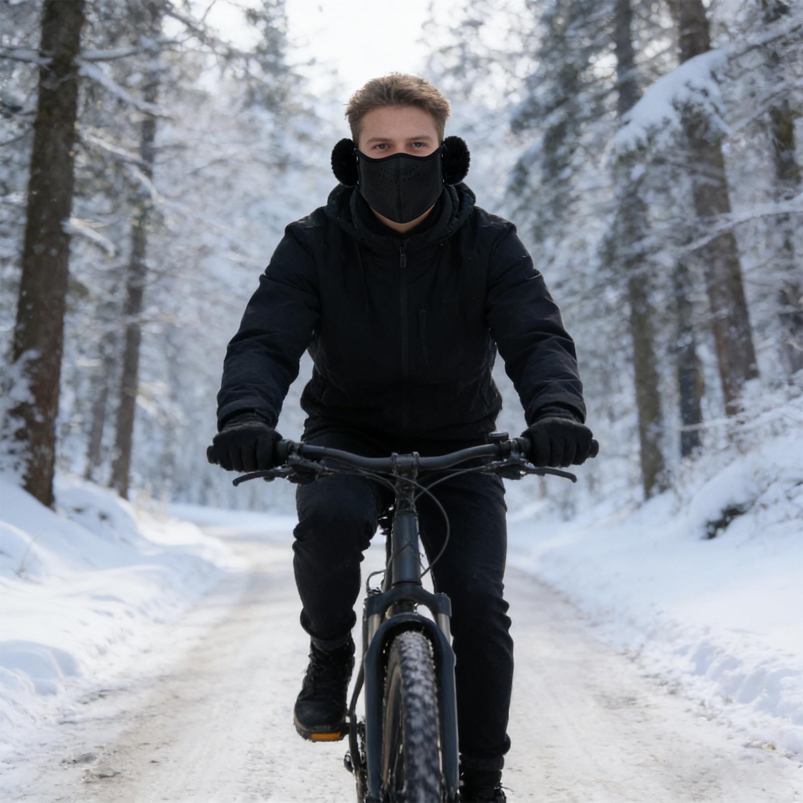 Face Cover For Cold Weather Wi - Winter Cycling Commute recension och pris