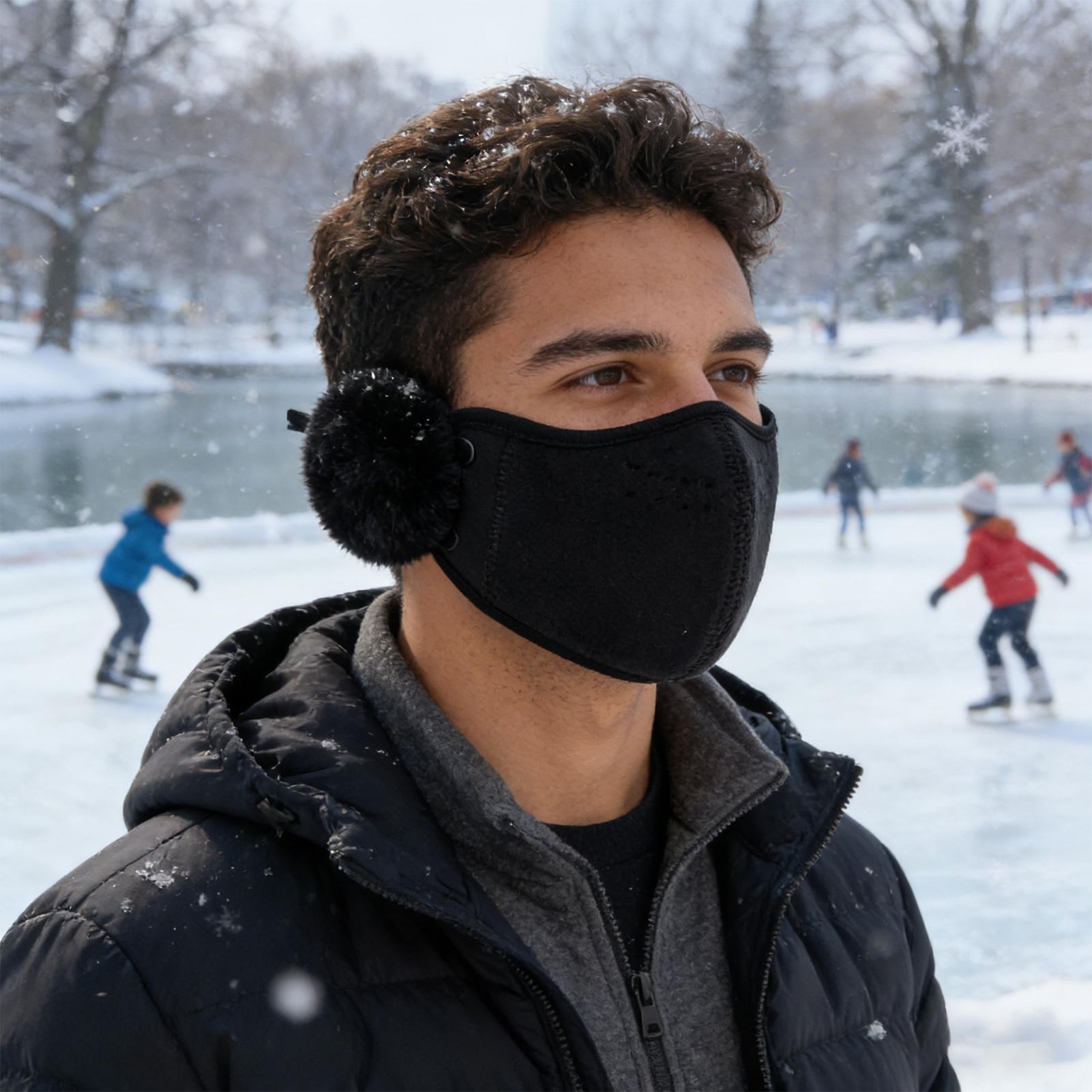 Winter Face Cover Warm Thermal - Winter Cycling Commute recension och pris