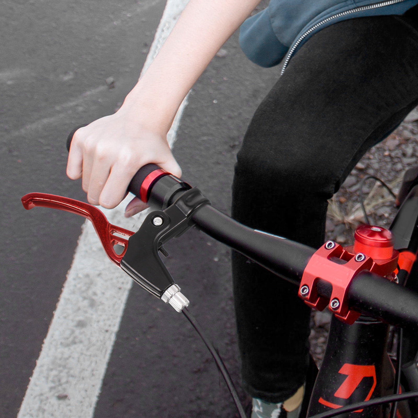 1Pair Sturdy Aluminum Alloy Bi - Commuter Bike Lock recension och pris