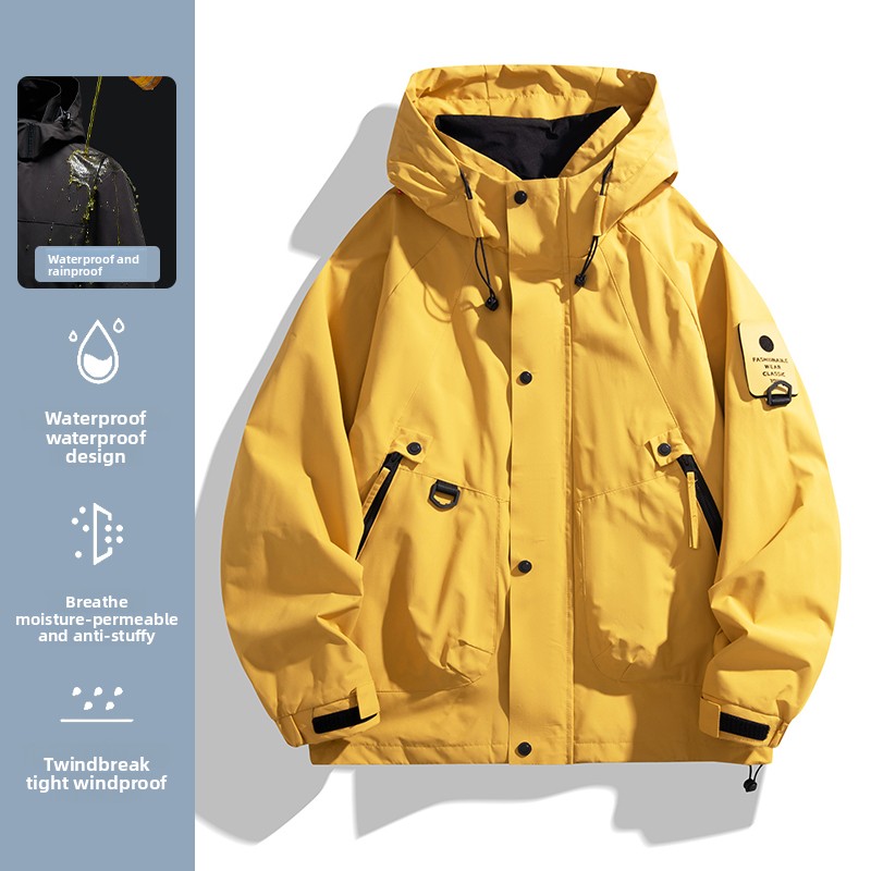 Cycling Camping Outerwear Coat - Cycling Rain Jacket Commute recension och pris