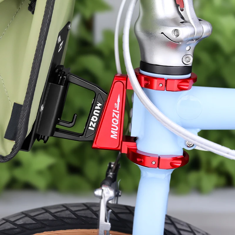 MUQZI Bike Front Bag Holder Fo - Cycling Commute Bag recension och pris
