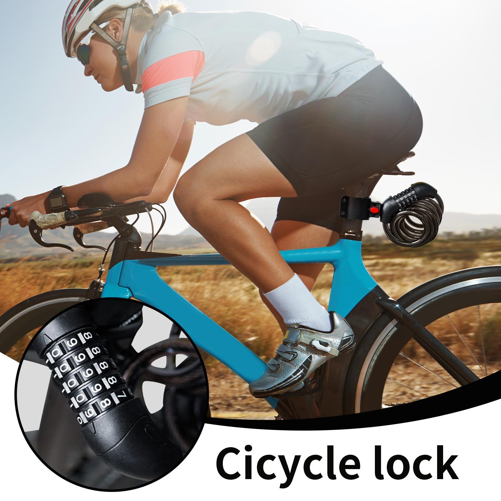 Scooter Lock Heavy Duty Combin - Commuter Bike Lock recension och pris