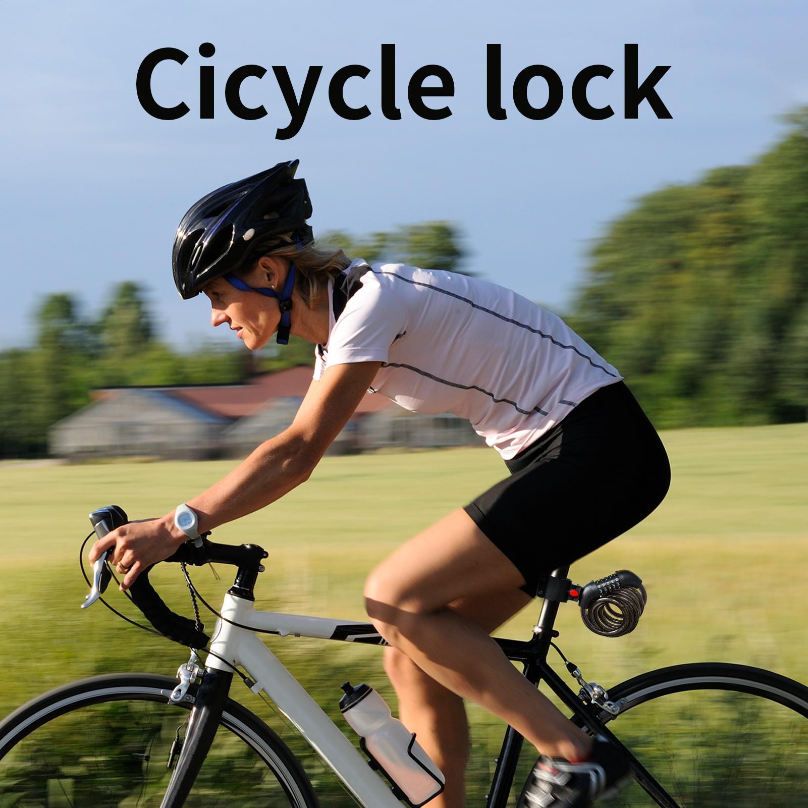 Scooter Lock Heavy Duty Combin - Commuter Bike Lock recension och pris