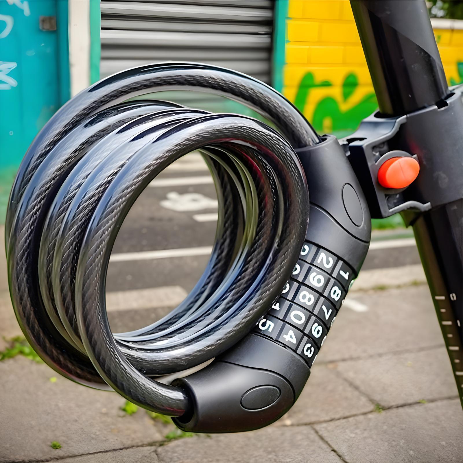Scooter Lock Heavy Duty Combin - Commuter Bike Lock recension och pris