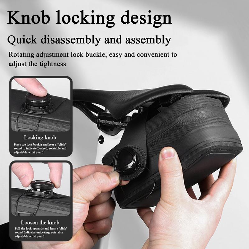 Bike Seat Bag Outdoor Riding O - Commuter Bike Lock recension och pris