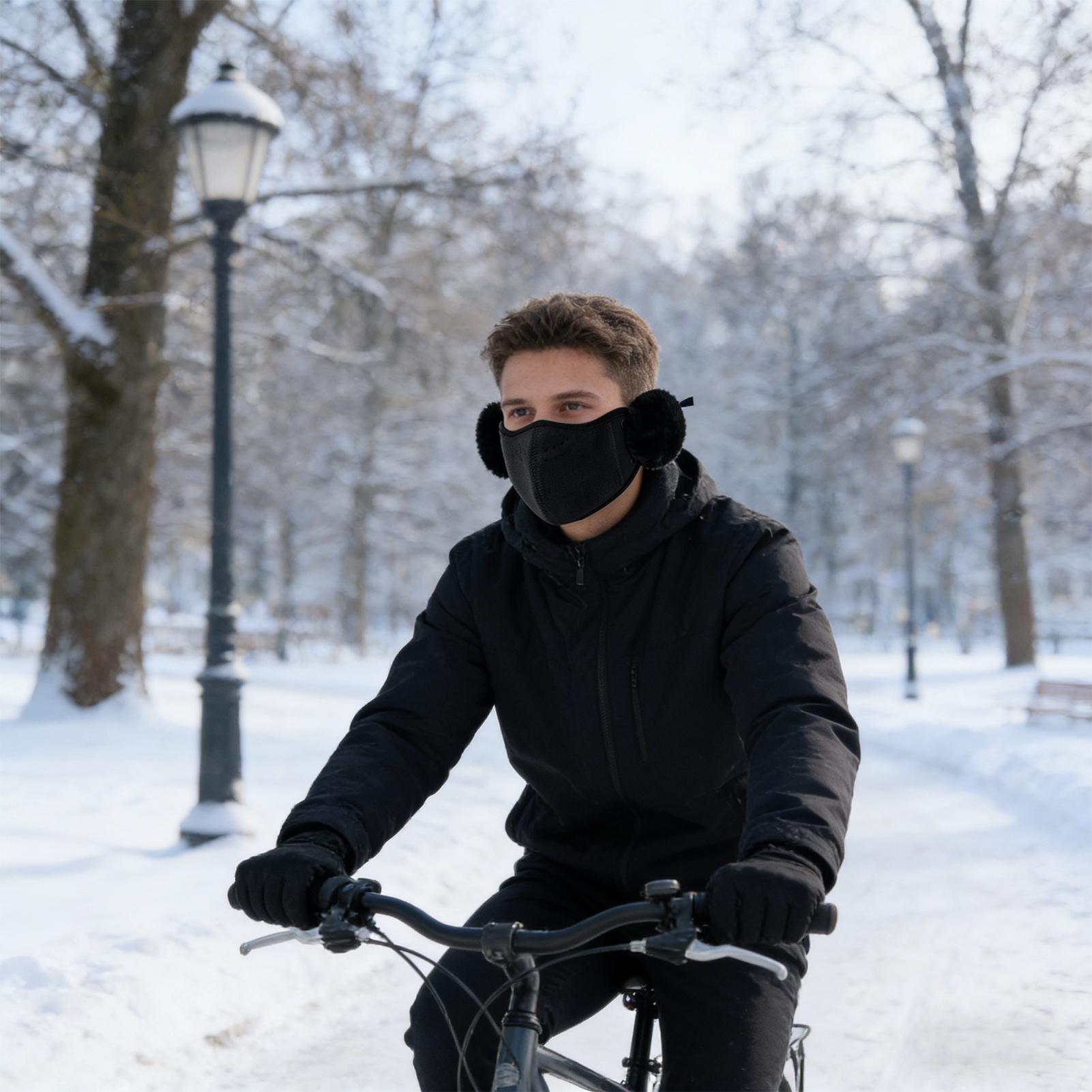 Winter Mouth Cover Warm Therma - Winter Cycling Commute recension och pris