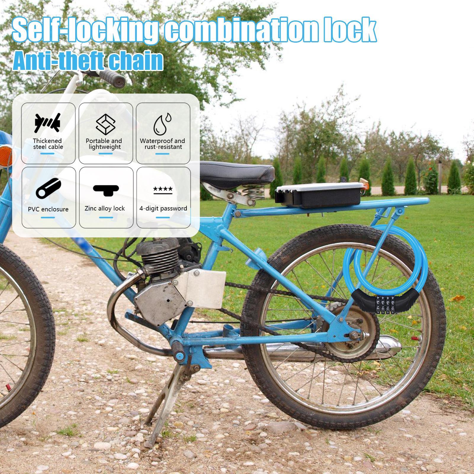Combination Bike Lock Heavy Du - Commuter Bike Lock recension och pris