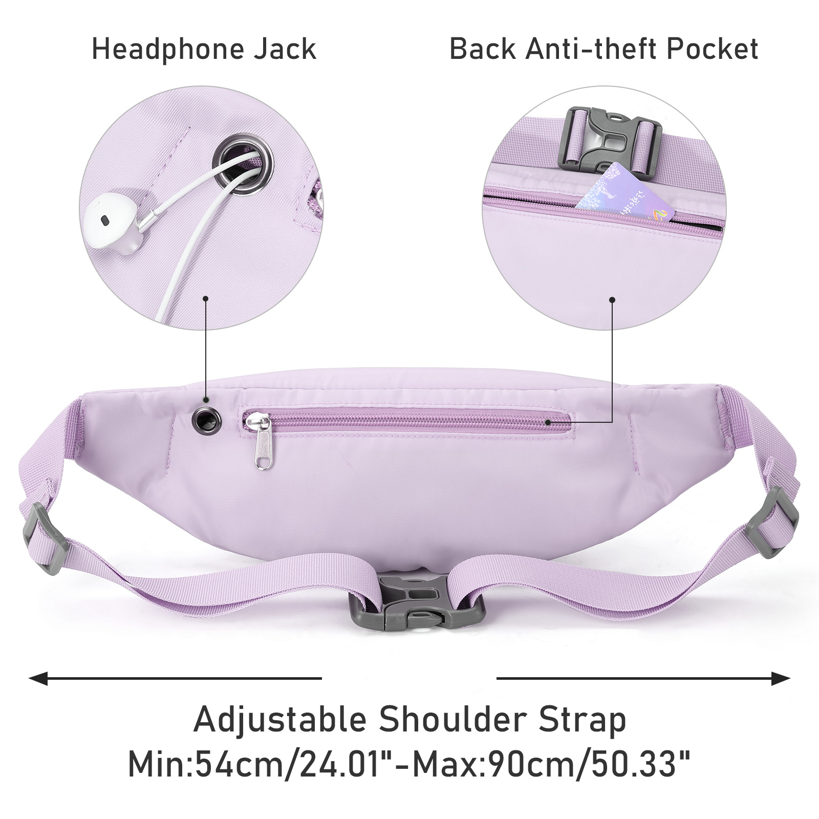 Fashion Running Waist Bag Wate - Cycling Commuter Backpack Waterproof recension och pris