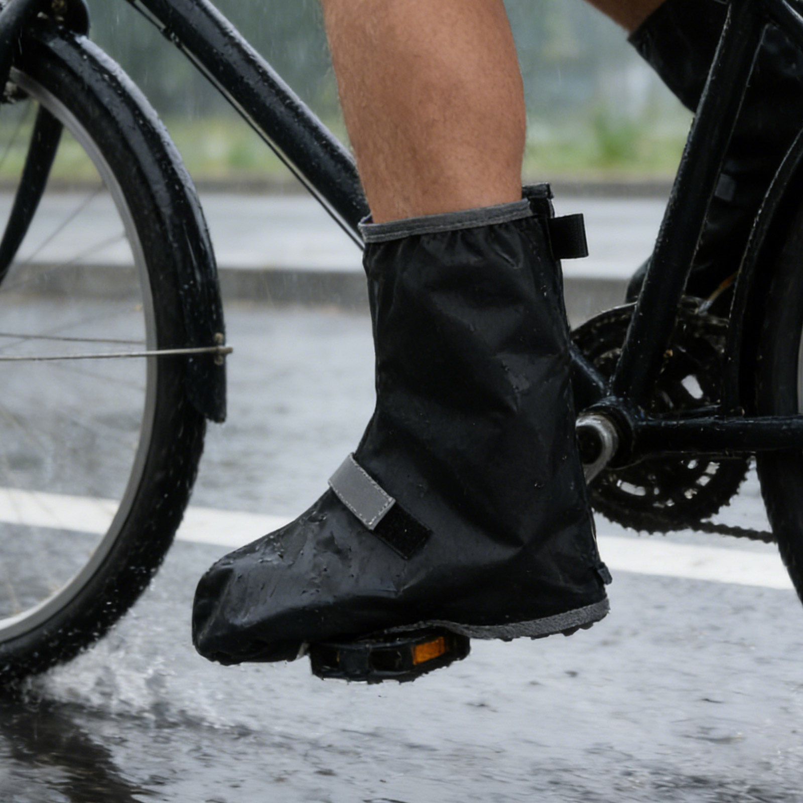 1Pair Waterproof Rain Shoe Cov - Cycling Commute Shoes recension och pris