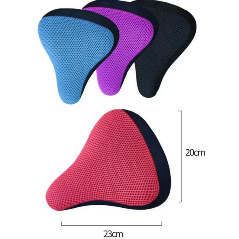 1PC 3D Soft Silicone Bike Seat - Commuting By Bike recension och pris