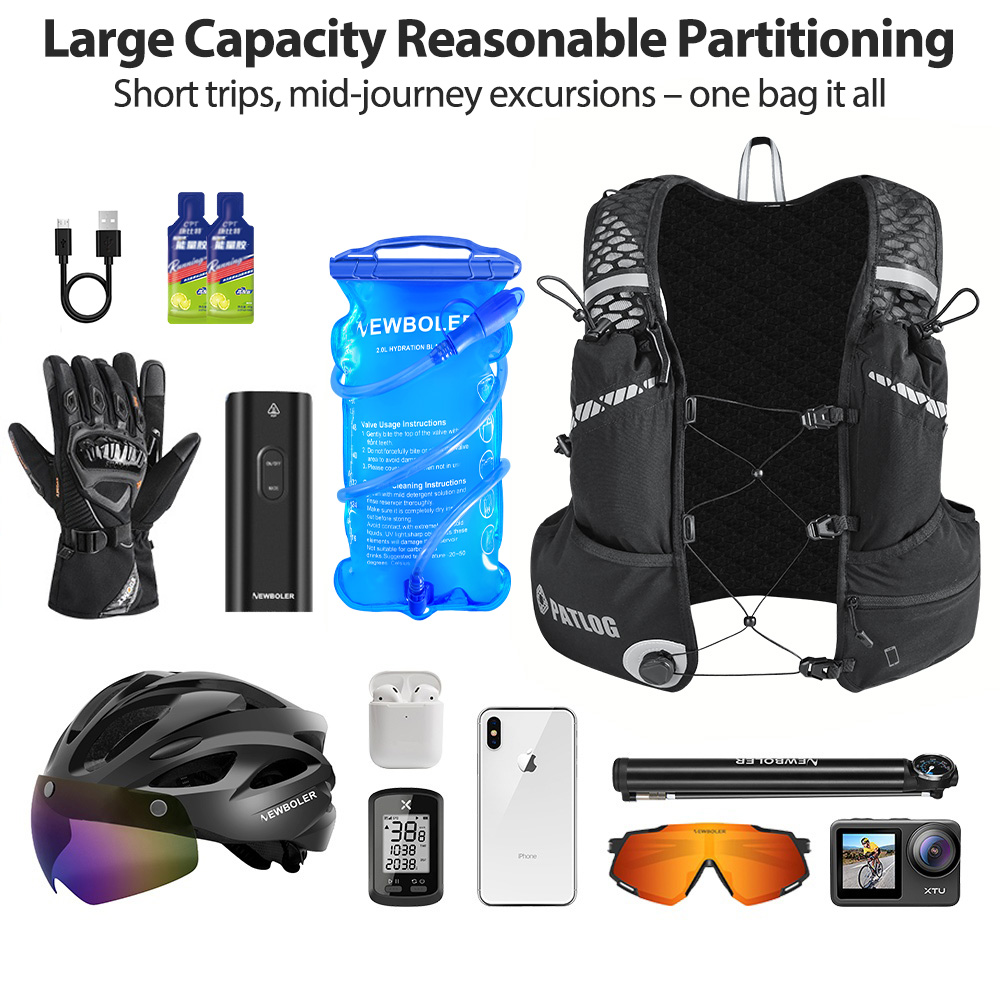 8L Breathable Hydration Vest T - Cycling Commuter Backpack recension och pris