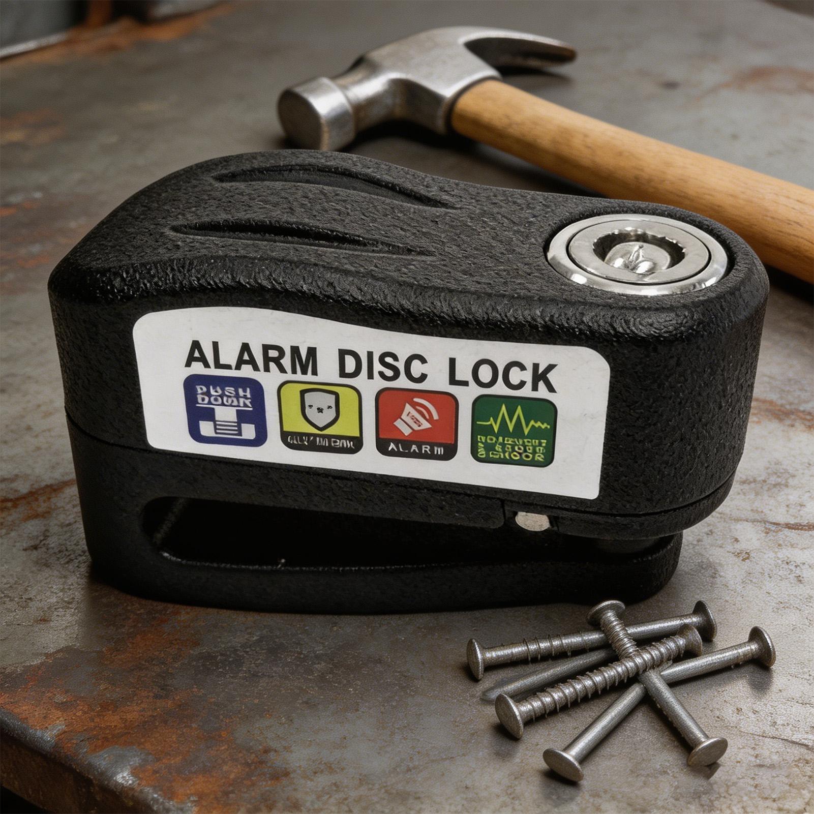 110db Alarm Disc Lock Waterpro - Commuter Bike Lock recension och pris